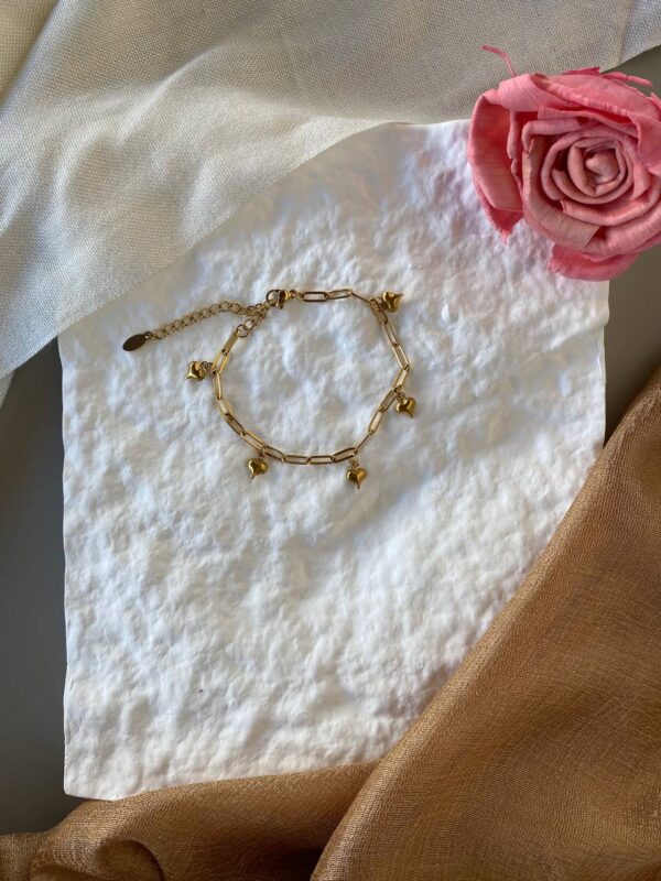 Βραχιόλι Golden Heartbeats