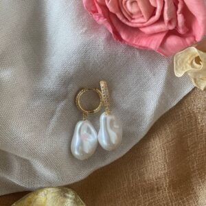 Σκουλαρίκια Baroque Pearl
