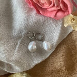 Σκουλαρίκια Mini Baroque Pearl