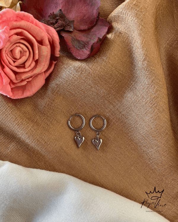 Σκουλαρίκια Heartbeats Mini Hoops