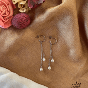 Σκουλαρίκια Elara Pearl Drops