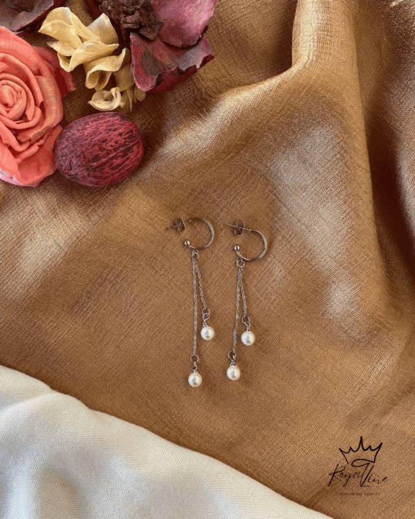 Σκουλαρίκια Elara Pearl Drops