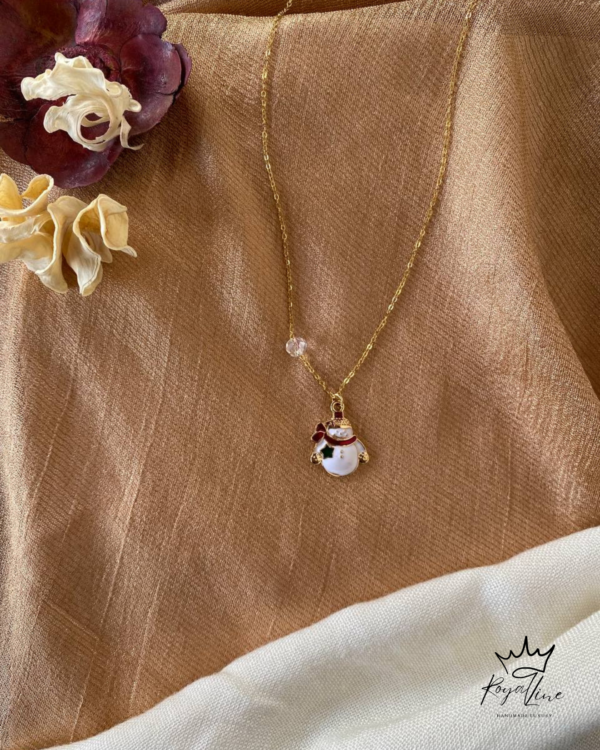 Κολιέ Snowman Charm