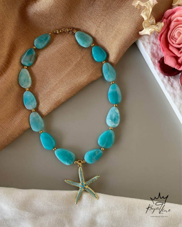 Aegean Starfish-Amazonite