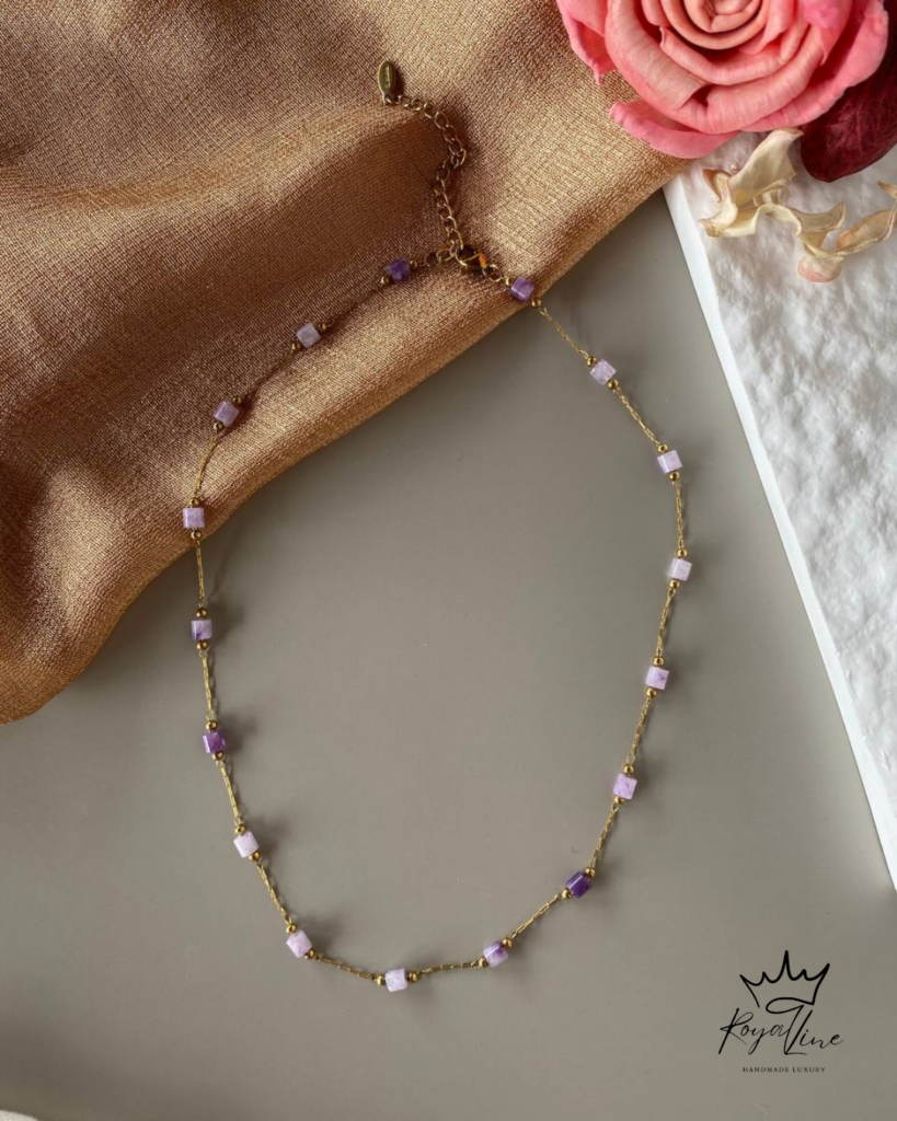 Κολιέ Lavender Touch