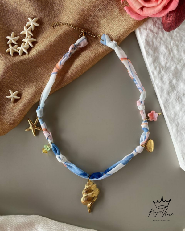 Κολιέ Ocean Fabric & Charms