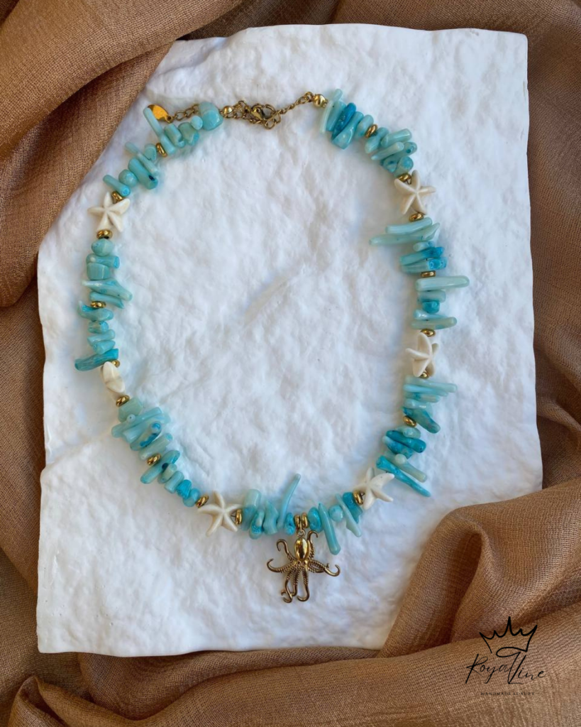 Κολιέ Ocean Octopus Coral