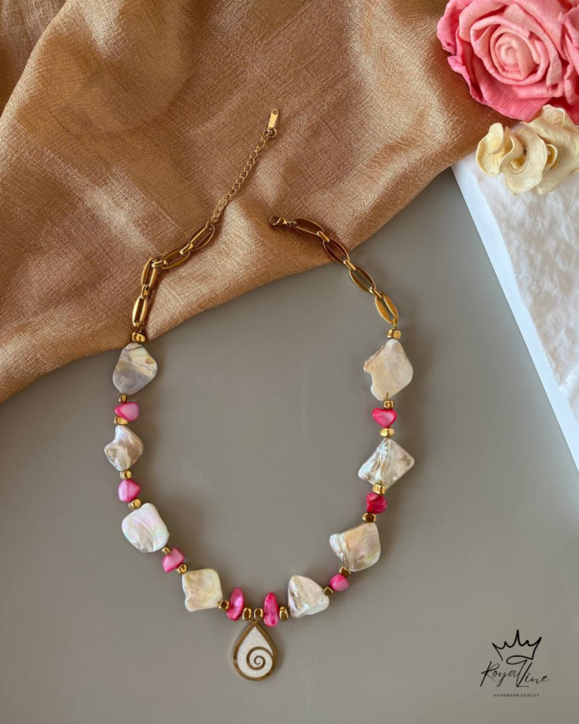 Κολιέ Pink Shell Treasure